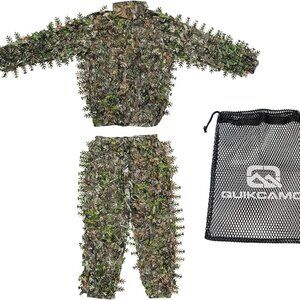 Mossy Oak 3D Leafy Suit for Men, Large/XL